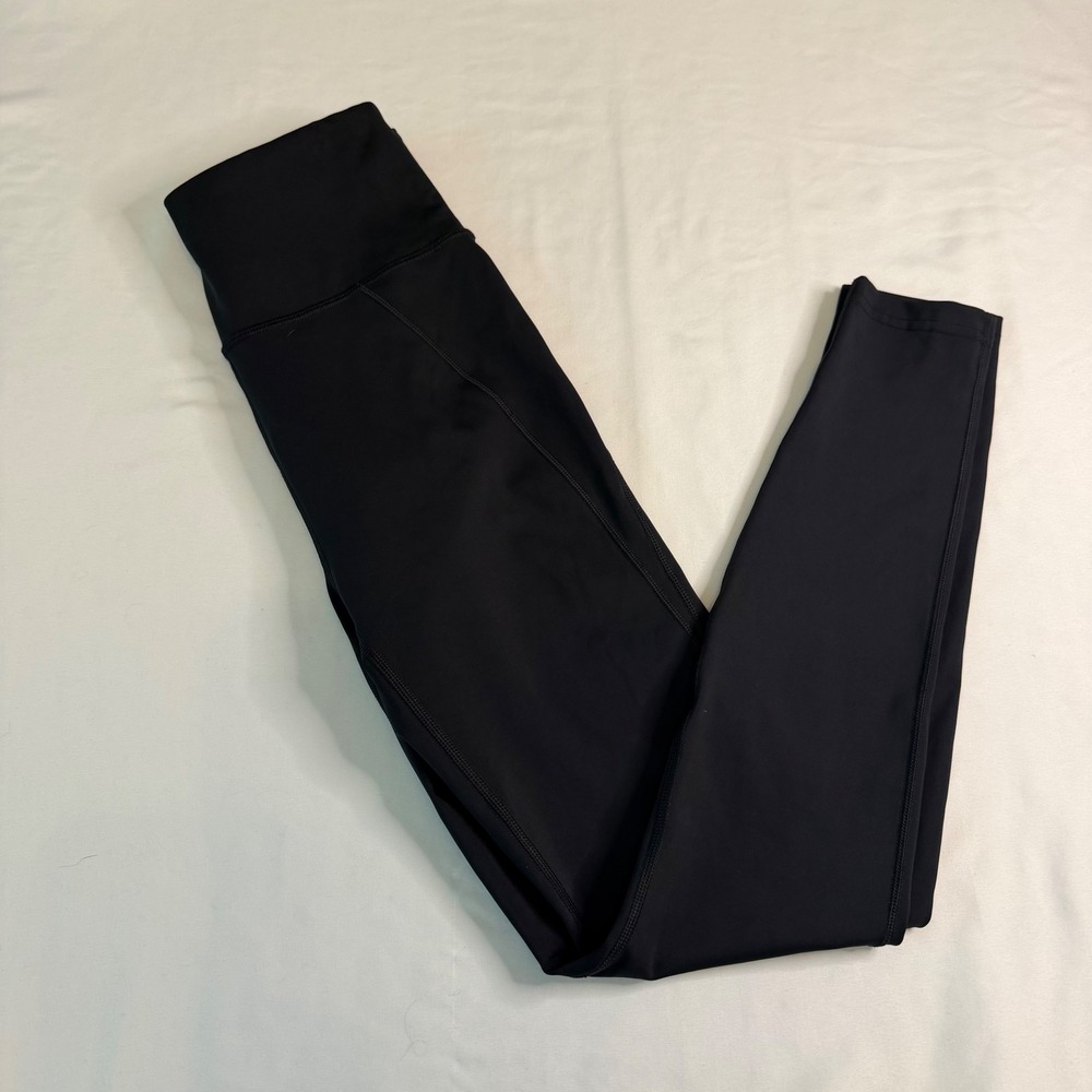 Savage X Fenty Womens Black High Waisted Active Leggings Size M Medium US 8-10